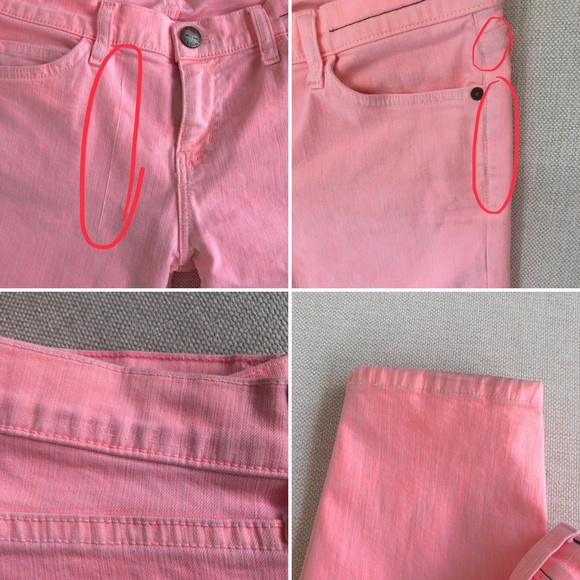 2 PAIRS 🍭Current/Elliott BUNDLE Neon Skinny Jeans - Picture 3 of 8